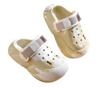 Girl's Sandals Open Toe Holiday Vacation Shoes Block Heels Sandals with Glitter for Special Occasion Funny Slippers Kids Shoe Laces Wide Fit Wedge Little Big Kid Summer (Khaki,11)