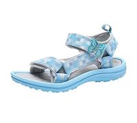 Girls Sandals Queen Dress Up Shoes Big Kid Outdoor Casual Beach Anti Slip Sandal Slippers Kids White Chunky Sandals With Adjustable Back Strap & Anti-Slip Sole (Blue,9.5)