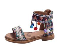 Girl's Sandals Summer Shoes For Little Kids Big Soft Sole Princess Comfortable Sandals Girls Boys Cloud Shower Slippers Black Size 6 Beach Patio & Summer Autumn (Green,9)