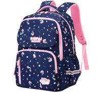 Girls School Backpack Full Printed Children Primary Rainbow Schoolbag Book Bag Waterproof Nylon Rucksack Casual Daypack