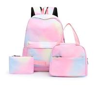 Girls School Backpack Schoolbag Laptop Bookbag Insulated Lunch Tote Bag Purse Teens Boys Kids Backpack Laptop (A, One Size)