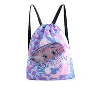 Girls School Bag Boys Backpack - Kids Backpack Large Mesh Beach Bag For Kids Kids Drawstring Beach Backpack For Girls Tote Mesh Beach Toys Bag Swim Pool Toys Storage Bags Gym Bag Beach Toy Organizer