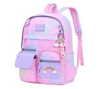 Girls School Bag Kawaii Primary Girl Backpacks Refrigerator Door Kids Backpack Girls Rucksack Lightweight School Bag Primary Book Bags for Teens