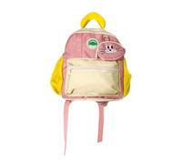 Girls School Bag, School Backpack for Girls, Padded Shoulder Strap Adjustable Strap Shockproof Stylish Easy-To Playful Versatile Portable for School Commute Summer Camp
