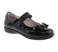 Girls School Shoes - Lelli Kelly Perrie LK8226 Black Patent Leather Shoes With Bow EU29