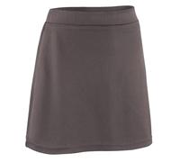 Girls School Skort - 2-in-1 Smart Uniform Skirt with Built-in Stretchy Shorts - Flat Front, Non-Pleated & Pocket-Free - PE, Sports & Daily Wear (UK, Age, 3 Years, 4 Years, Regular, Grey)