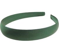 GIRLS School Uniform Birthday Party Wedding Flower Girl Special Occasion Hair Accessories Plain Satin 2cm Short Long Hair Headband Alice Band Hairband (Army Green, 2cm)