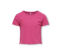 Girls' scoop-neck T-shirt Only Nella Pink 9/10 years