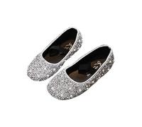 Girls Shoes Children's Princess Crystal Small Leather Sparkly Sandals With Soft Soles Summer Styles Wedding Party Ankle Strap Shoes for Wedding Party Glitter Bridesmaids