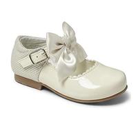 Girls Shoes, Smart Shoes, Mary Jane Shoes, Toddler Shoes, Baby Shoes, Spanish Style, Rollybaby, Cristy (8 UK / 25 EU, Cream)