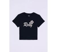 Girl's Short-Sleeve T-Shirt with Print Roxy Baby One More Time Noir 4 ans