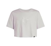 adidas Girl's Everyday Glam Cropped Graphic T-Shirt Junior, ice Lavender, 9-10 Years