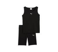 Girls' Shorts and Tank Top Set Puma ESS Elevated Noir 14 ans