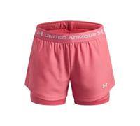 Under Armour Tech Play Up 2in1 Shorts Pink 10-12 Years Girl