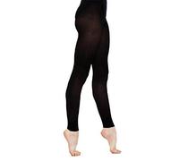Silky Dance Tights – Girls 60 Denier Footless Black 7-9 Years