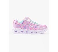 Skechers 303257L/LVMT HEART LIGHTS - BOOGIE LOVE Girls Trainers Lavender Multi - UK 12.5 (Small Kids)