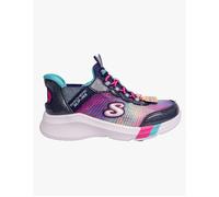 Skechers Dreamy Lites - Colorful Prism - Shoes - Kid's Navy / Mint 31