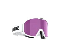 Bliz 0ZK8502 08 Rave Junior Goggles Colour: Matt White/Brown Pink, Size: one size