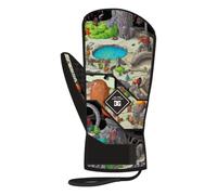 Girls' ski mittens DC Shoes Franchise Multicolore L