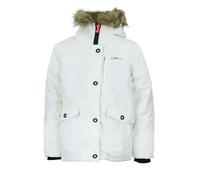 Girl's ski parka Peak Mountain Falava Blanc 5 ans