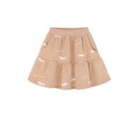Girl's skirt Kids on the Moon Tiny Dogs Beige 3 ans