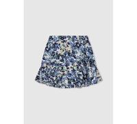 Pepe Jeans Girl's Olinda Skirt, Blue (Sea Blue), 14 Years