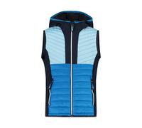 Girls' sleeveless hooded down jacket CMP Bleu 5 ans