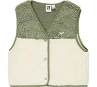 Roxy Iconic Color Block Full Zip Fleece Green 4 Years Girl