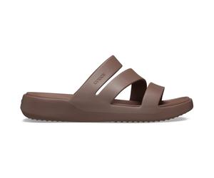 Girl's slides Crocs Getaway Strappy Marron 34/35