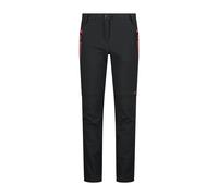 Girls' slim softshell trousers CMP Gris 5 ans