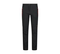 Girls' slim softshell trousers CMP Gris 5 ans