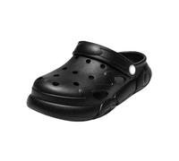 Girls Slippers for Everyone, Comfortable Outdoor Style Sandals with Open Toe Sole for Game School, black, 10.5/11 UK Child