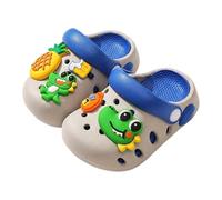 Girls Slippers - Summer Kids Cartoon Bear Head Soft Sole Slippers With Bottom For Boys Comfortable Indoor Outdoor Footwear For Little Feet