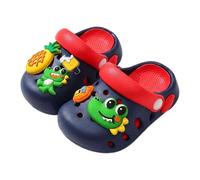 Girls Slippers - Summer Kids Cartoon Bear Head Soft Sole Slippers With Bottom For Boys Comfortable Indoor Outdoor Footwear For Little Feet