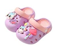 Girls Slippers - Summer Kids Cartoon Bear Head Soft Sole Slippers With Bottom For Boys Comfortable Indoor Outdoor Footwear For Little Feet