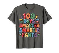 Girls Smarty Pants 100 Days Smarter Love Discovery Themes T-Shirt