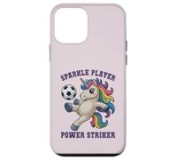 Girls Soccer SPARKLE PLAYER Unicorn POWER STRIKER Kids Coach Case for iPhone 12 mini
