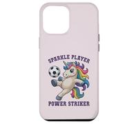 Girls Soccer SPARKLE PLAYER Unicorn POWER STRIKER Kids Coach Case for iPhone 12 Pro Max