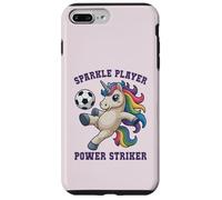 Girls Soccer SPARKLE PLAYER Unicorn POWER STRIKER Kids Coach Case for iPhone 7 Plus/8 Plus