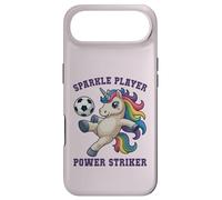 Girls Soccer SPARKLE PLAYER Unicorn POWER STRIKER Kids Coach Case for iPhone Air