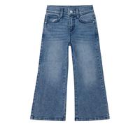 Girls' Soft and Warm High Rise Wide Leg Regular Fit Jeans with Adjustable Waistband s.Oliver Bleu 5 years Slim