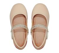Girls' Soft Soled Simple Comfortable Single Shoes Children's Leather Small Leather Shoes Toddler Girls Dress Shoes Little Girls Infant Girls Tennis Shoes Size 3 (Pink, 11 Little Child)