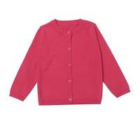 Girls Solid Sweater Cardigan Knitted Long Sleeve Button Front Soft Outerwear Toddler Casual Daily Fall Winter Coat (H, 8-9 Years)