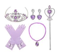 Girl's Sophia Princess Costume Accessories Fancy Dress Up Cosplay Exquisite Match Sets