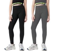 Girls Sport Leggings High Waist Yoga Pants Stretch Full Length Trousers Athletic Tights Suitable for Daily Wear/School/Cycling/Sports/Dance Multicoloured