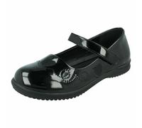 Girls Spot On Patent School Shoes H2R661