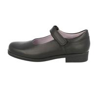 Start-rite Girls Samba Mary Jane Riptape School Shoes - Black Leather, Black Leather, Size 13 Younger Black Leather