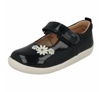 Girls StartRite Metallic Flower Detail Shoes - Fairy Tale