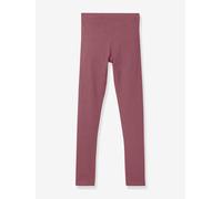 Girls' stretch cotton leggings NAME IT dusky pink