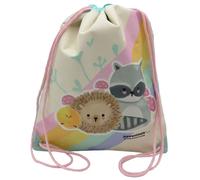 Girl's string bag Cyp Brands Kawanimals Forest Rose 33x1x39,5 cm